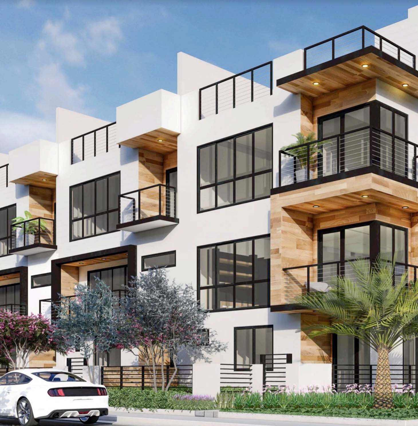 8HUNDRED North New Townhome Project in Fort Lauderdale