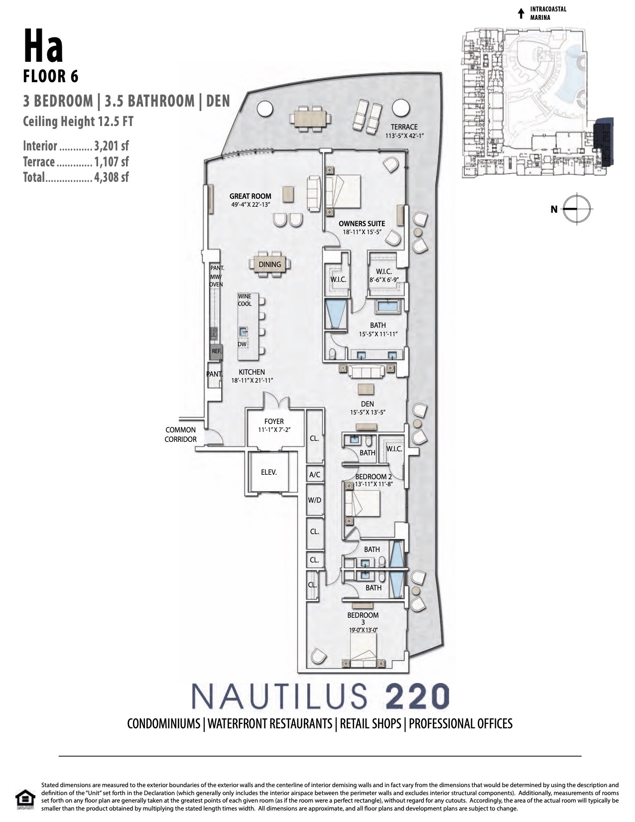 Floor Plan for Nautilus 220 Floorplans, Ha